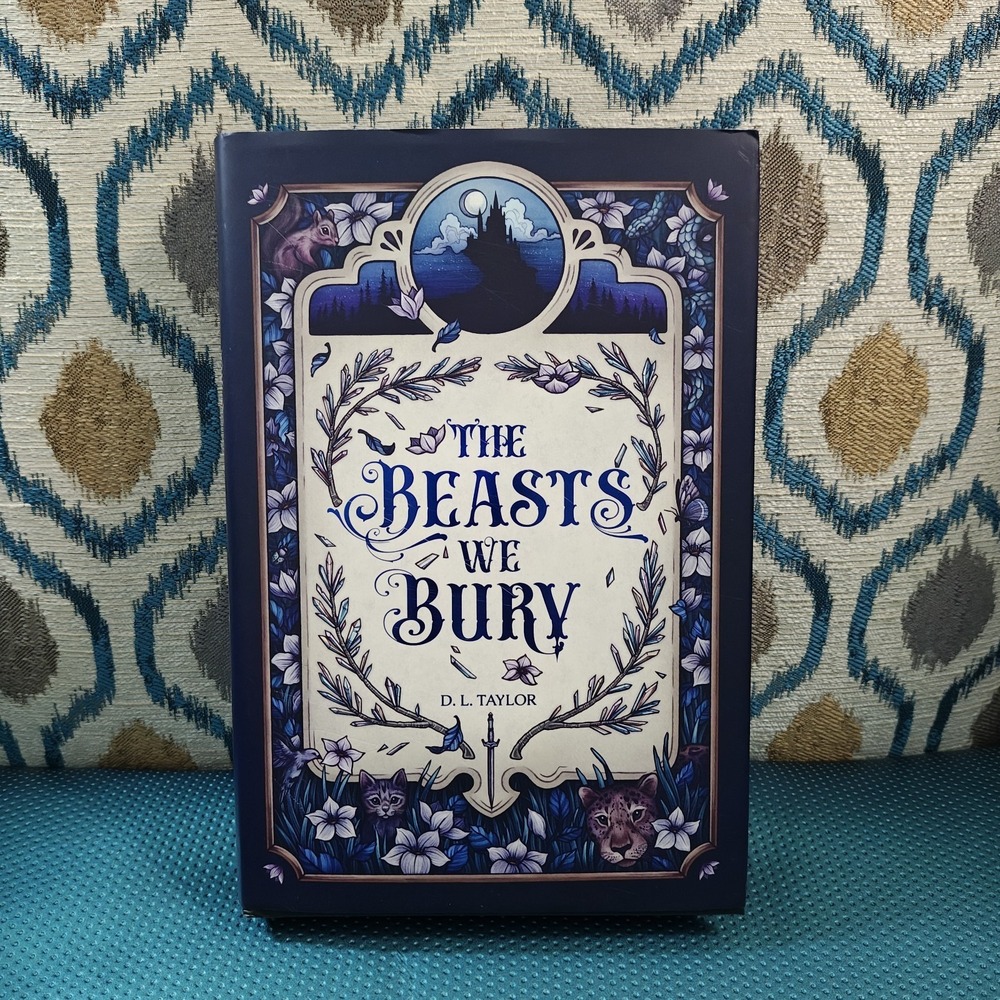 The Beasts We Bury OwlCrate Exclusive 1st Edition Signed DL Taylor 9781250394781